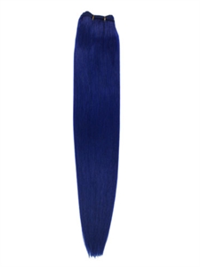 Picture of Blue Color Hair Weft HW-11