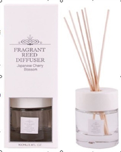 Изображение 100ml Fragrance Reed Diffuser Set without Alcohol includes 8 reeds 3.4 oz. oil