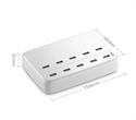 Picture of 60 Watts 10 Port USB Wall Charger Multi Port for USB-Powered Devices Universal