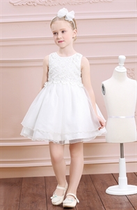 Picture of Flower Fashion Clothing Girl Dress Princess Dress 