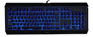 Firstsing Colorful Backlit 104 keys Waterproof Wired Gaming Keyboard