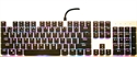 104 Key RGB Backlight USB Wired Ergonomic Mechanical Gaming Keyboard Compatible with TTC axis Cherry 