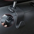 Picture of 2pcs Bearing 20kg Car Hook Seat Hook SUV Back Seat Headrest Hanger Storage Hooks For Groceries Bag Handbag Auto Products