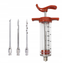 Marinade Injector Flavor Syringe Cooking Meat Poultry Chicken BBQ Tool Cooking Syinge Accessories Kitchen Tools