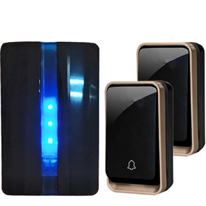 Picture of Wireless Doorbell Waterproof Self-powered Smart Door Bell Home No Battery Required