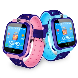 Image de Kids Smart Watch Waterproof Smart Watch with Touchscreen SOS Call Function Tracker Anti-Loss