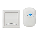 Stylish Wireless Doorbell with 36-Melody - White (AC 220V)