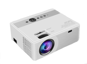 Picture of Mini Portable Projector for Home Theater Updated Brightness Smart Projector