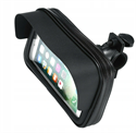 Picture of Bike Handle Phone Mount Cradle Holder Motorcycle Handlebar Waterproof bag Case