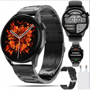 Picture of Smartwatch Watch Talks ECG, 280mAh battery, Built-in Microphone and Speaker