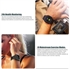 BlueNEXT Men's Retro Smart Watch, Sports Waterproof Smartwatch 30m with Heart Rate Monitor, Full Touch Screen Fitness Tracker, Sleep Monitor, Pedometer Step Counter BT5.0 (Black) の画像