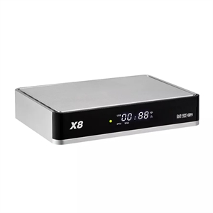 BlueNEXT X8 DVB S/S2/S2X VCM ACM Multi-stream T2-MI HEVC 10bit Satellite Tv Receiver 