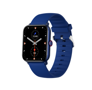 Image de BlueNEXT Large Screen Smart Watch for Men Women,1.81in Touch Screen Bluetooth Watch Fitness Watch IP68 Waterproof, with Heart Rate Sleep Monitor,for Android 4.4 /iOS 9.0 and above(Blue）