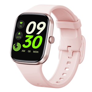 Picture of BlueNEXT Men Women Smart Watch Q29 Fitness Tracker Heart Rate Sleep Monitor Luxury Touch Screen  Watch(Pink) 