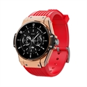BlueNEXT G9 Weather Sports Smart watch Blood Pressure Sedentary Reminder Circle Touch Diving Watch Smart(Red) の画像