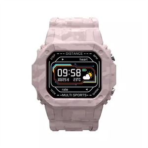 Picture of BlueNEXT Intelligent Bracelet LED Display Alarm Chronograph Waterproof Camouflage Sport Smart Watch(Pink)