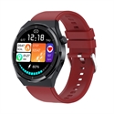 BlueNEXT Smart Watch T88 Heart Rate Blood Oxygen Monitoring Round Encoder Rotate Button Mens' Fit Band Smart Watch(Red) の画像