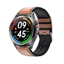 BlueNEXT Smart Watch Fingertip Blood Pressure Body Temperature Location Sharing BT Phone Call X5 Smart Watch with BP Monitor(Brown) の画像