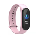 Image de BlueNEXT M4s 0.96 Inch Hd Ip67 Body Temperature Monitoring Sport Fitness Waterproof Smart Watch(Pink)
