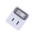 Picture of BlueNEXT Travel Socket with Master Switch Socket,Wireless Portable 1 to 2 Conversion Socket White
