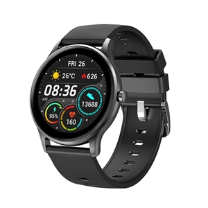 Image de BlueNEXT Full Touch Smart Watch,1.28inch IP68 Waterproof Wristband,Magnetic Charging for Android 4.4 / IOS 9.0 or Above(Black)