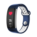 BlueNEXT Smart Bracelet,Heart Rate Blood Pressure Blood Oxygen Smart Watch,IP67 Waterproof Smart Wearable Sports Bracelet(Blue)