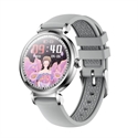 BlueNEXT Women Smart Watch,1.09 inch IP68 Waterproof Watch,Fitness  Round Smart Bracelets(Grey)