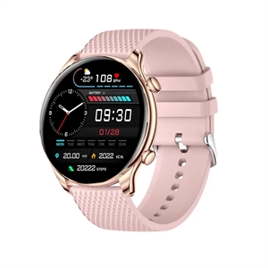 Picture of BlueNEXT Men Women Smart Watch,1.32 inch Sleep Monitor Lncoming Call Reminder Fitness Smartwatch,Heart Rate Sport Wrist Smart Watch(Pink)