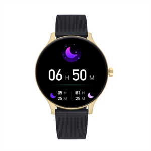 BlueNEXT Sports Smart Watch,HD IP67 Waterproof Watch Heart Rate Monitoring Pressure and Blood Wristband(Gold)
