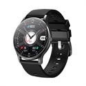 BlueNEXT Man Healthy Smart Watch,IP67 Waterproof Daily Work Smart Watch,Healthy Aluminum Case with Round Dial Wristband(Black) の画像
