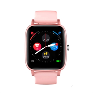 Picture of BlueNEXT Fashion SportsSmart Watch,Sleep monitoring Temperature control,Sedentary Reminder, Health Monitoring Bracelet(Pink）