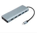 USB-C 10 Port Docking Station with Dual DisplayPort and HDMI の画像