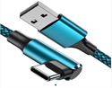 USB AM To 90° Right Angle Type C Data Cable の画像