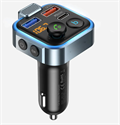 Picture of Car Bluetooth FM Transmitter QC3.0 Fast Charging Google Assistant Car MP3 Player FM Transmitter Radio for Car