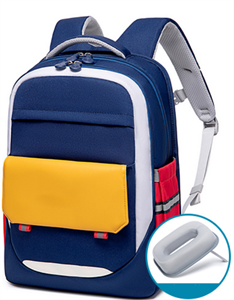 Sapphire Blue Casual Pillow Backpack Schoolbag