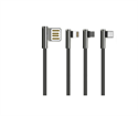 Double Sided Plug-in Elbow Zinc Alloy Data Cable