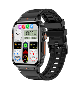 Изображение Blue NEXT 1.95 Inch Color Display IP68 Waterproof Smartwatch 340 mAH Super Battery Health Monitoring Smart Watch D05