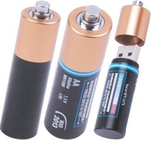 Picture of Battery USB Flash Drive