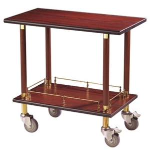 Picture of Wooden food trolley