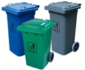 Picture of BX-B298 Garbage bin mobile trolley