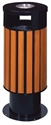 Image de BX-B219 Wooden rubbish barrel