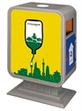 Picture of BX-B296 Advertising rubbish bin