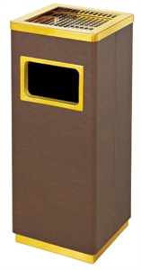 Picture of BX-A016 Square gold ash barrel