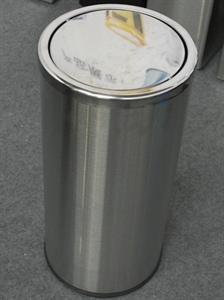 Image de New Stainless Steel Trash Bin/Waste Bin