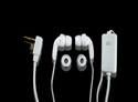 Picture of PSP2000 earphone with microphone