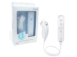 Picture of Wii remote and nunchunk