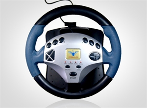 Изображение PS2 steering wheel with shock