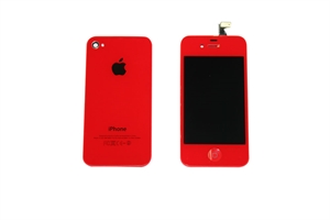 For iphone 4s red lcd touch screen assembly