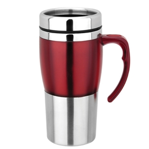 Picture of STAINLESS STEEL INNER PLASTIC OUTER MUG