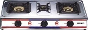 Picture of JP-GC302 Double burner Stainless Steel Gas Stove